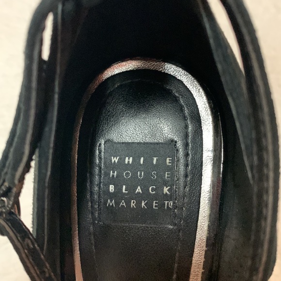 WHITE HOUSE BLACK MARKET SUEDE HIGH HEELS - Picture 7 of 12